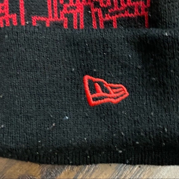 Vtg Chicago Bulls New Era Hardwood Classics Pom Beanie Windy City Jordan 23 NBA - Picture 6 of 7